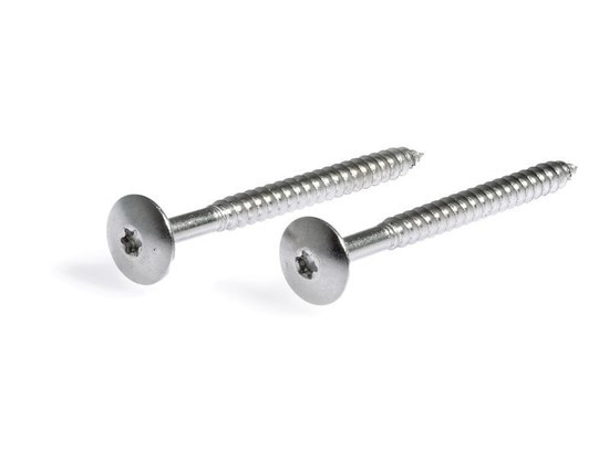 Leemplaat schroeven - 100 stuks - 5 x 50 mm